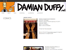 Tablet Screenshot of damianduffy.net